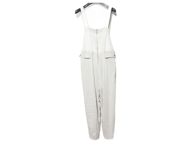 Autre Marque Tuta in lino e rayon Spick and Span Beige