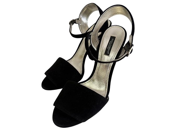 Dolce & Gabbana Sandales à talons hauts Dolce&Gabbana Noir