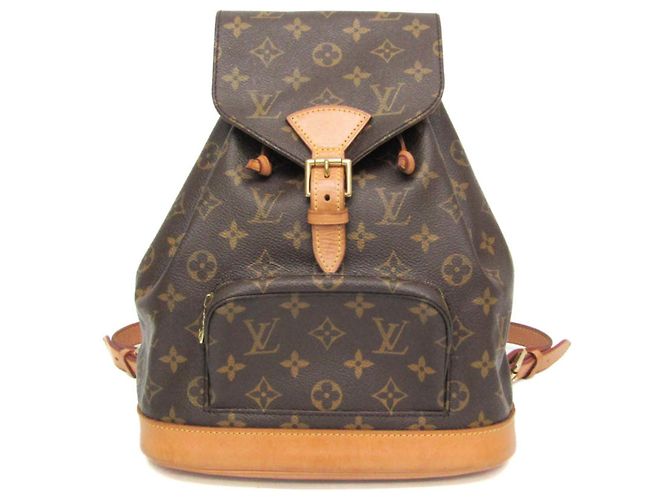 Louis Vuitton Monogram Montsouris MM Rucksack Monogramm