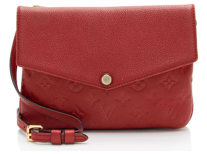 Sac à main Twinset Monogram Empreinte Louis Vuitton Rouge