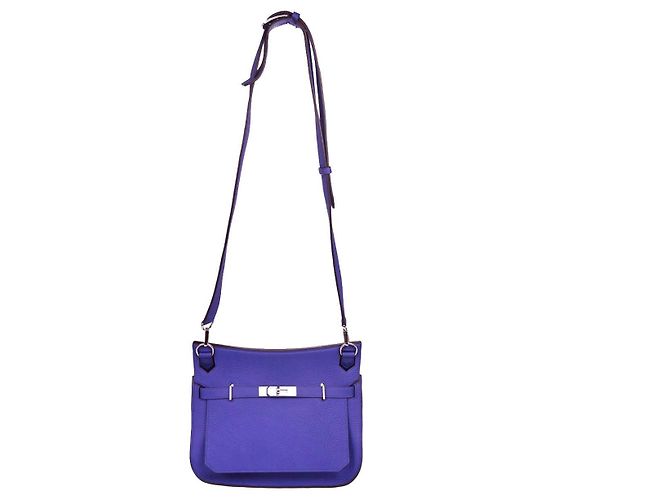 Bolsa Jypsiere Hermès Clemence 28 Azul