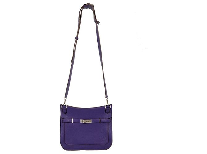 Borsa Jypsiere Hermès Clemence 28 Blu