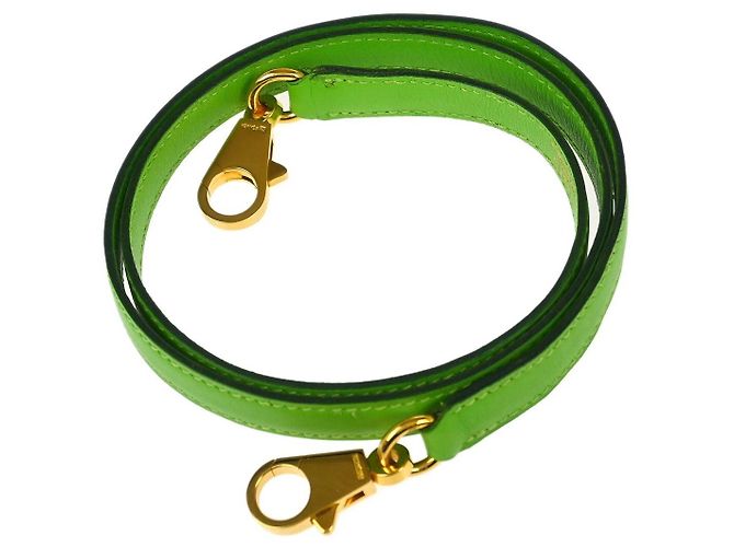 Hermès Hermes Kelly Shoulder Strap Leather Green