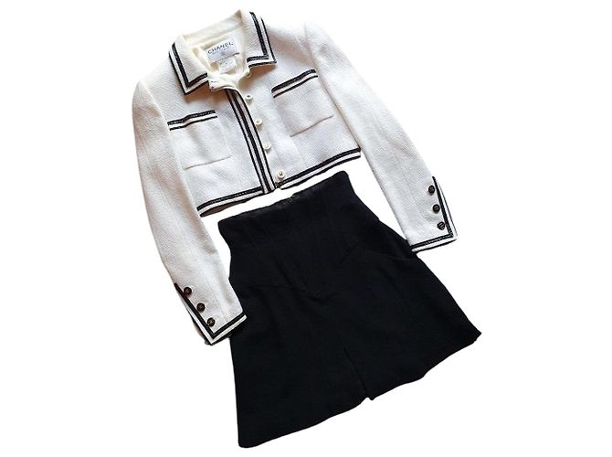 Completo Chanel 1995p Nero Bianco
