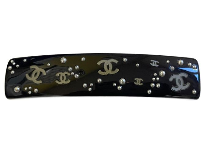 Fermaglio Chanel Nero