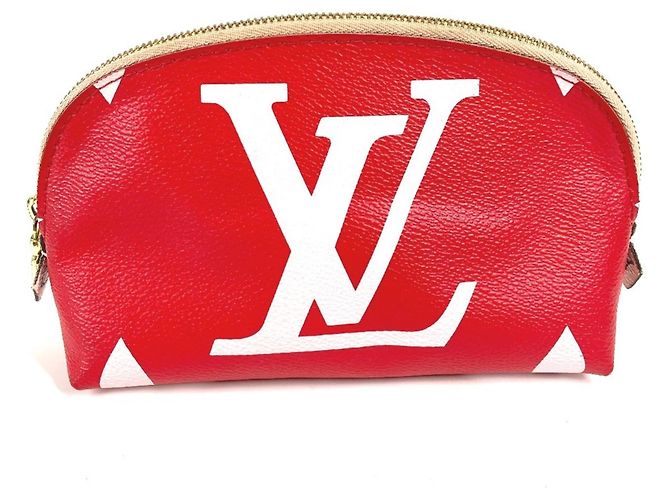 Pochette Cosmétique Monogram Géant Louis Vuitton Rose Rouge