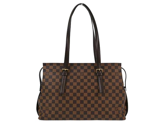 Borsa Chelsea Damier Louis Vuitton Marrone