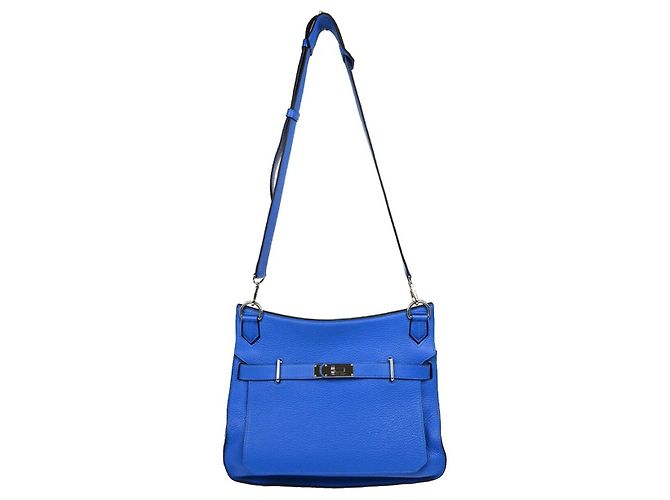 Bolsa Jypsiere Hermès Clemence 34 Azul