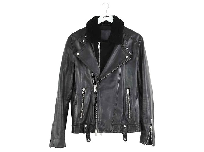 All Saints Black leather jacket