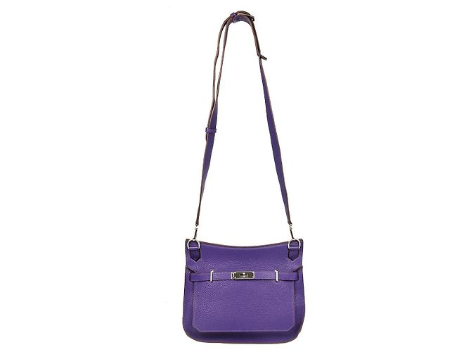 Bolsa Jypsiere Hermès Clemence 28 Azul