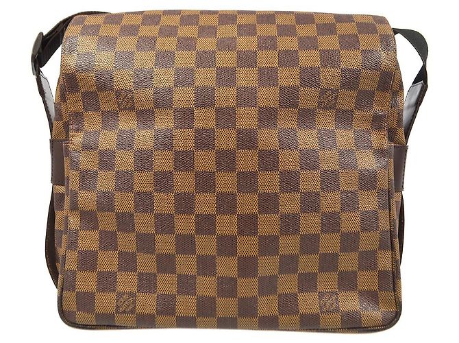 Sac à main Naviglio Damier Louis Vuitton Marron