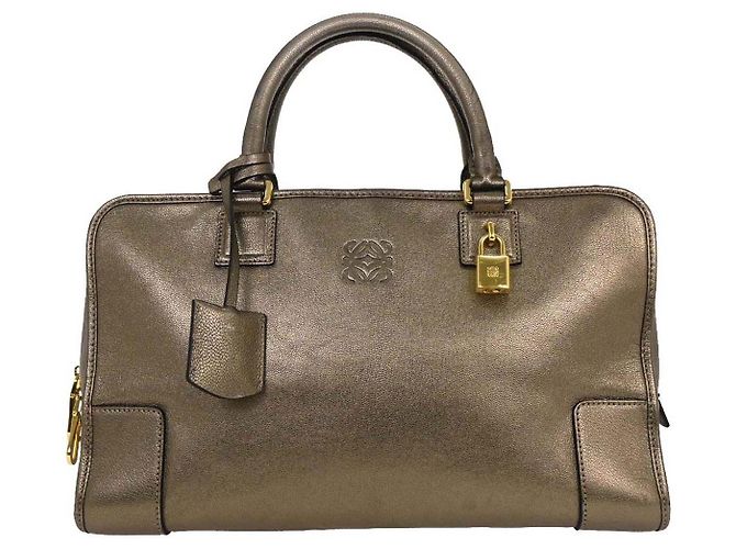 Loewe Amazona Leather 36 Dourado