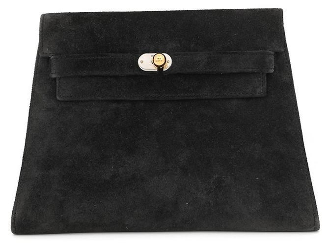 Borsa Clutch Kelly di Hermès Nero