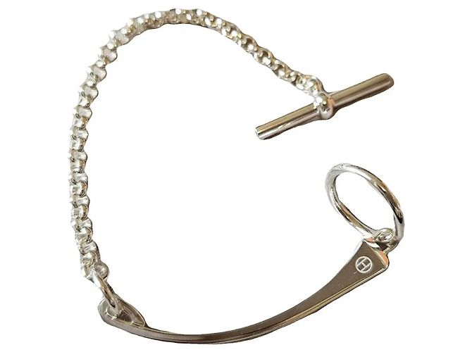 Bracciale Clou de forge Hermès in argento Silver hardware 