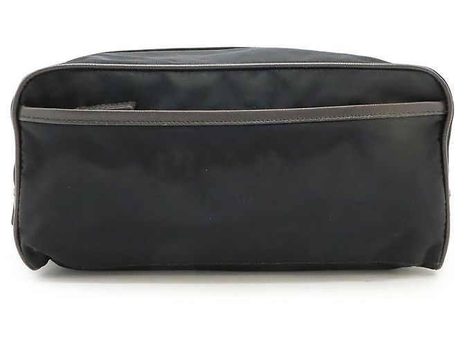 Bolsa Clutch Triangle em Jacquard Prada