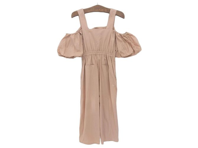 Autre Marque Conjunto de algodão com gaveta Rosa