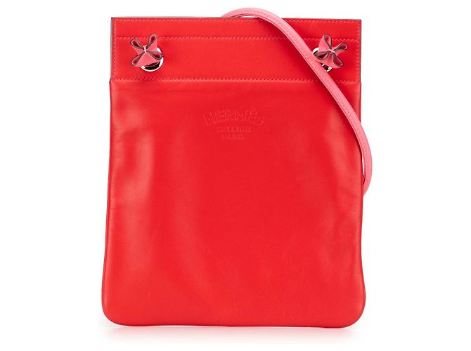 Bolsa Aline Mini Swift Vermelha Hermès