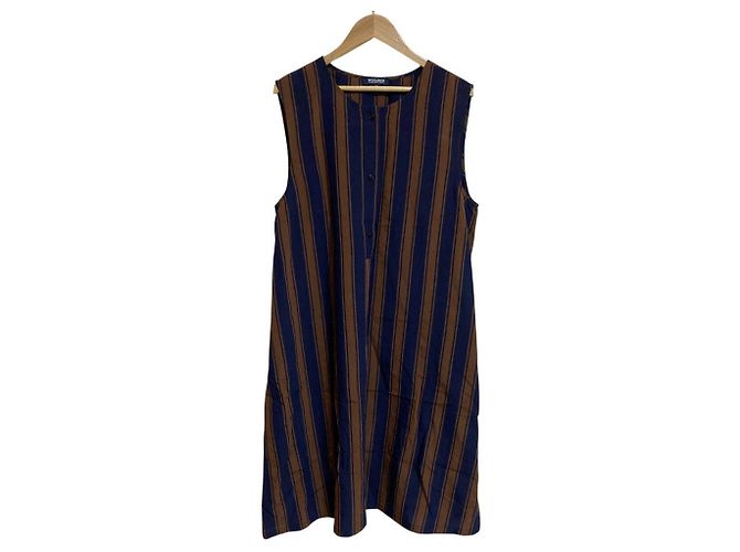 Autre Marque Vestido Woolrich Castaño
