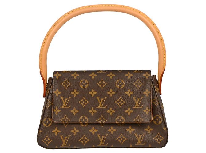 Louis Vuitton Looping Monogram Canvas Mini Marrom