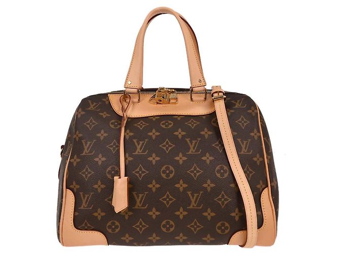 Louis Vuitton Retiro Monogram Canvas PM Braun