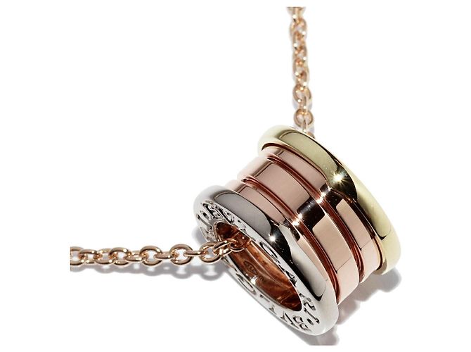 Bulgari Collar Péndulo BVLGARI B.zero1 Au750 Multicolor