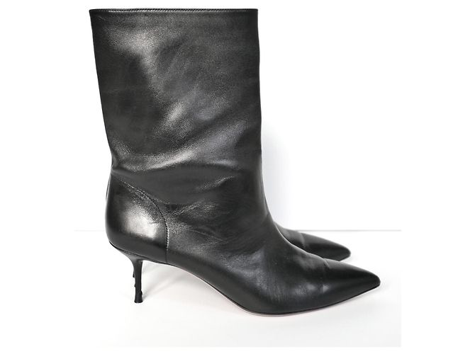 Bottines Matignon 75 d'Aquazzura Noir