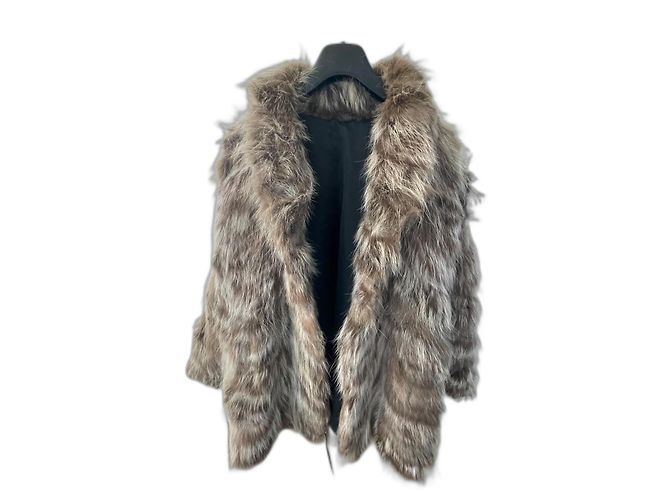 Autre Marque Abrigos de piel Marc Pochet Beige
