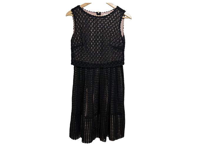 Autre Marque EPOCA Spitzenkleid Schwarz