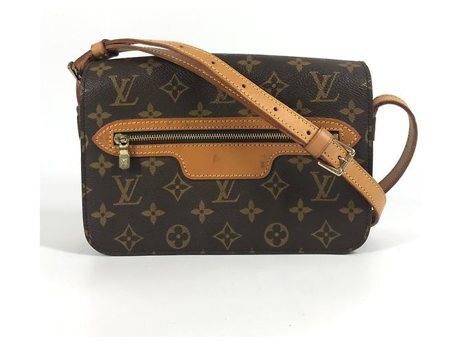 Sac à épaule Saint-Germain Monogram Louis Vuitton Marron