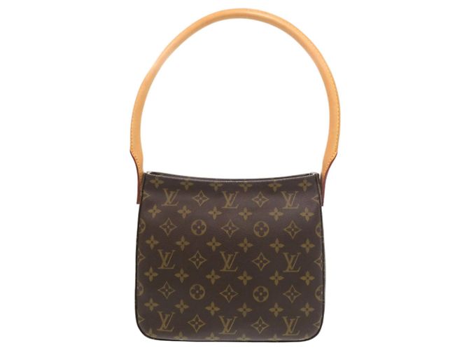 Sac à épaule Looping MM Monogram Louis Vuitton Marron Monogramme