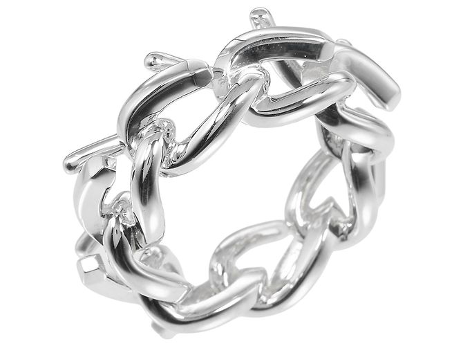 Anello Forgelink Alta Lucentezza di Tiffany & Co. Argento