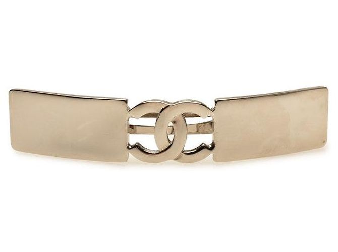 Timeless Fermaglio per capelli Chanel Coco Mark Argento
