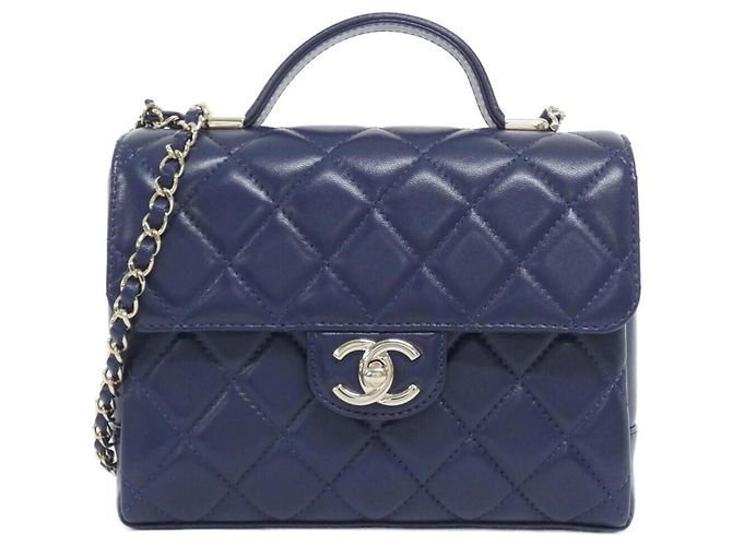 Borsa Chanel AS5112 Blu navy