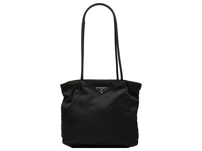 Sac à épaule Prada en tessuto noir
