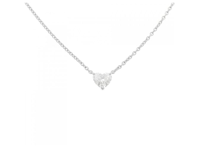 Van Cleef & Arpels Heart Diamond Necklace Golden 
