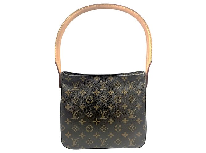Sac à épaule Looping MM Monogram Louis Vuitton Marron