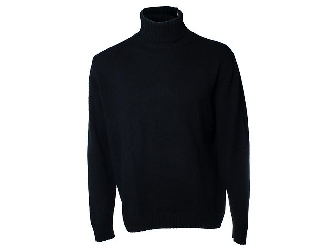 Autre Marque Filippo de Laurentiis, pull à col roulé noir