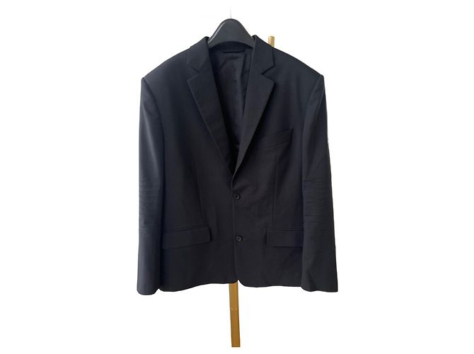 Balenciaga Black Wool Blazer