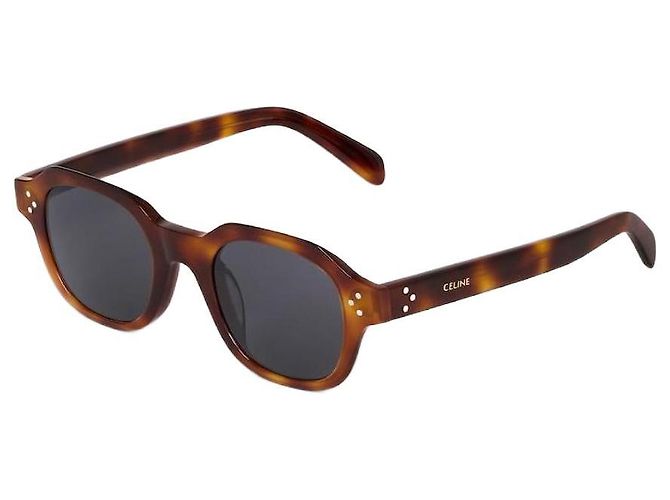 Céline CELINE SUNGLASSES BLACK FRAME 60 IN ACETATE Brown