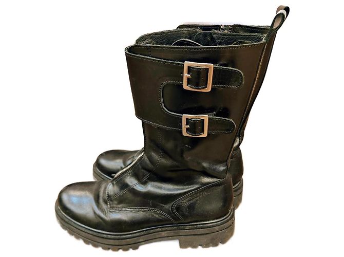 Jonak Leder Bikerstiefel