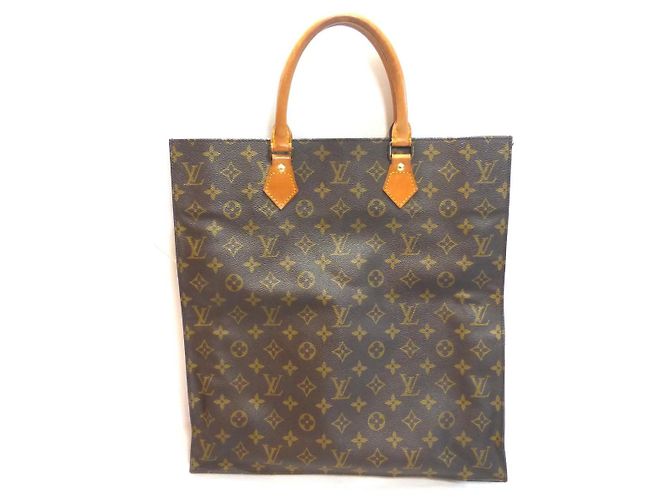 Louis Vuitton Monogram Flat Bag - MI864 Brown