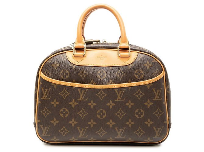 Sac à main Trouville Monogram Louis Vuitton Marron