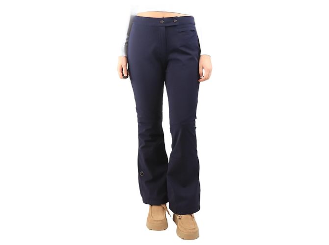 Poivre Blanc Blaue Slim-Fit-Skihose - Größe M