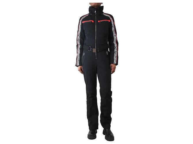 Poivre Blanc Black Zebra stretch ski suit - size M