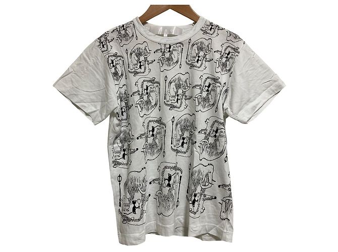 Autre Marque Camiseta SNORK COMME des GARCONS tao Blanco