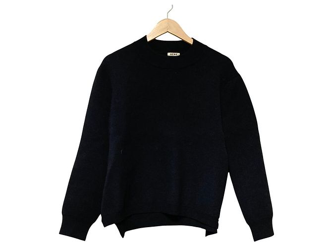 Pullover in misto angora Acne Nero