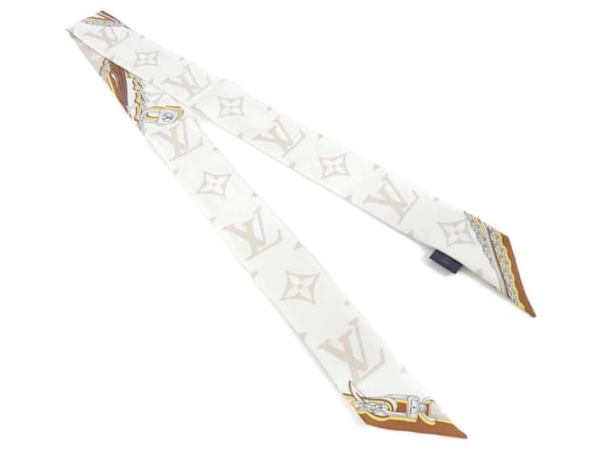 Louis Vuitton Bandeau BB Ultimate Scarf Beige Silk  ref.2641592
