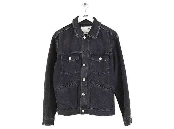 Isabel Marant Giacca in cotone nera Nero