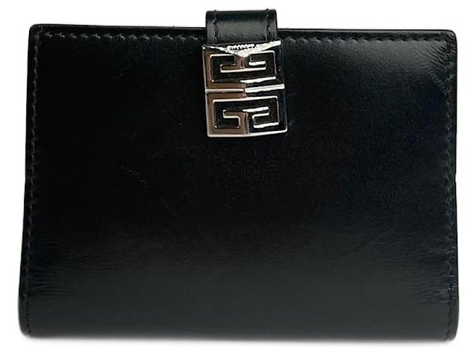 Vintage Givenchy Leather Wallet Black