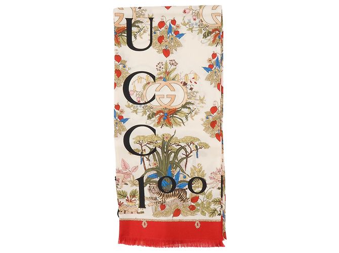 GUCCI - Stola GUCC100 Gucci in seta multicolore